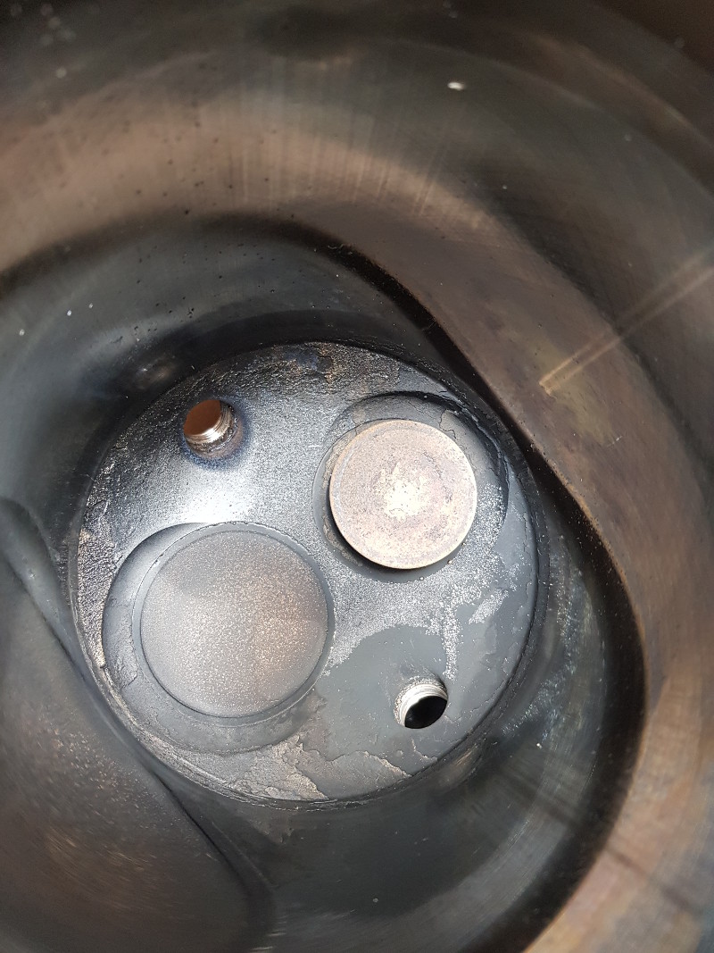 stuck exhaust valve IO360 Van's Air Force